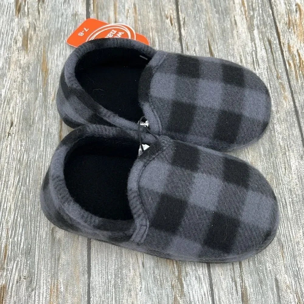 Toddler Baby Boys Comfy Cozy Slippers Shoes 2-Pack Size 7/8